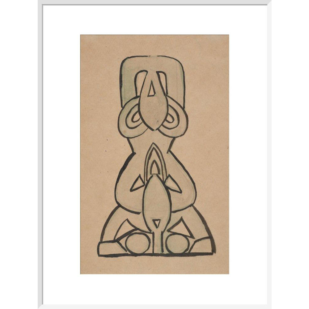 Design for 'Door-Knocker' - Art print