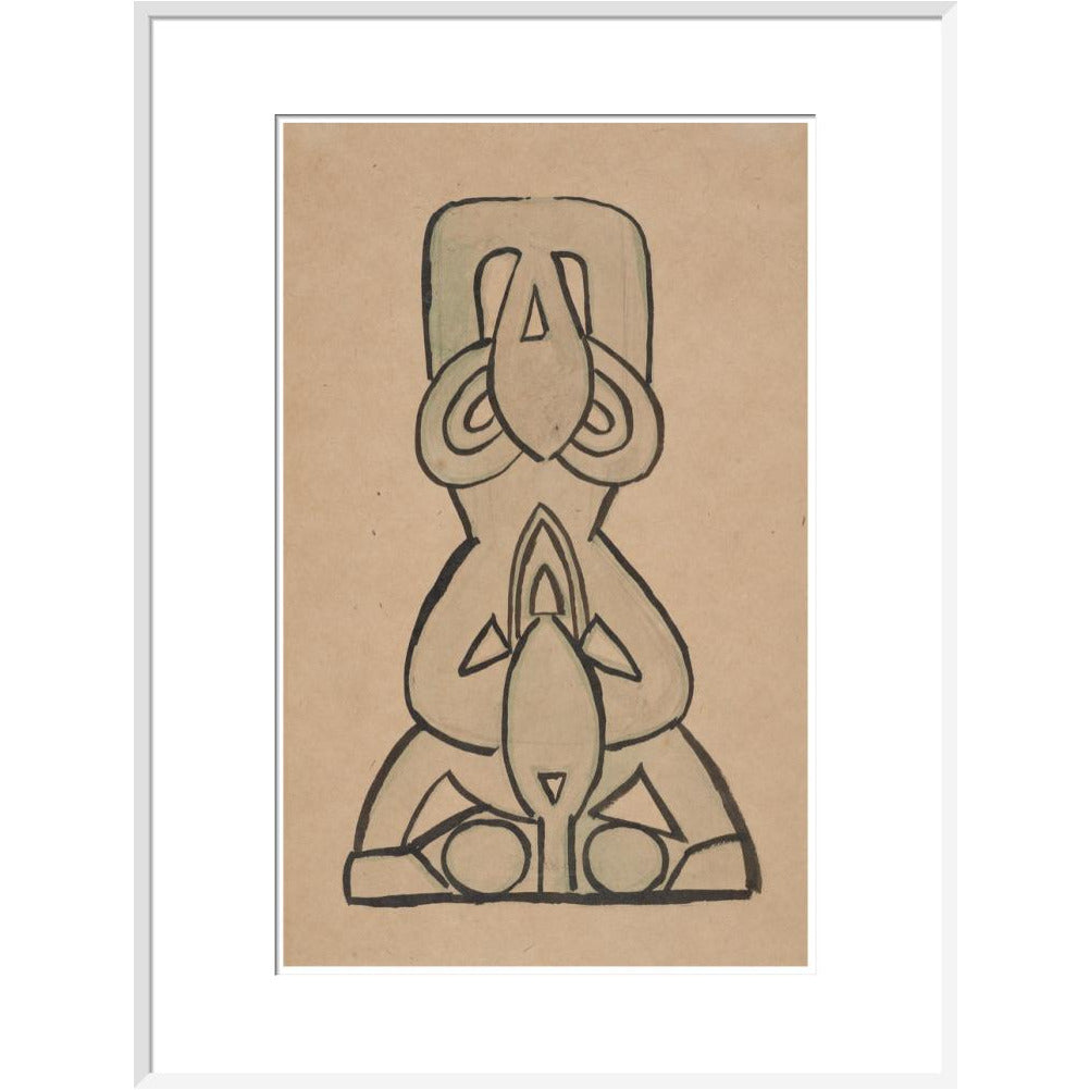 Design for 'Door-Knocker' - Art print