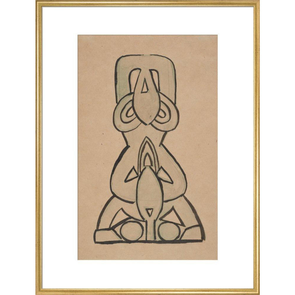 Design for 'Door-Knocker' - Art print