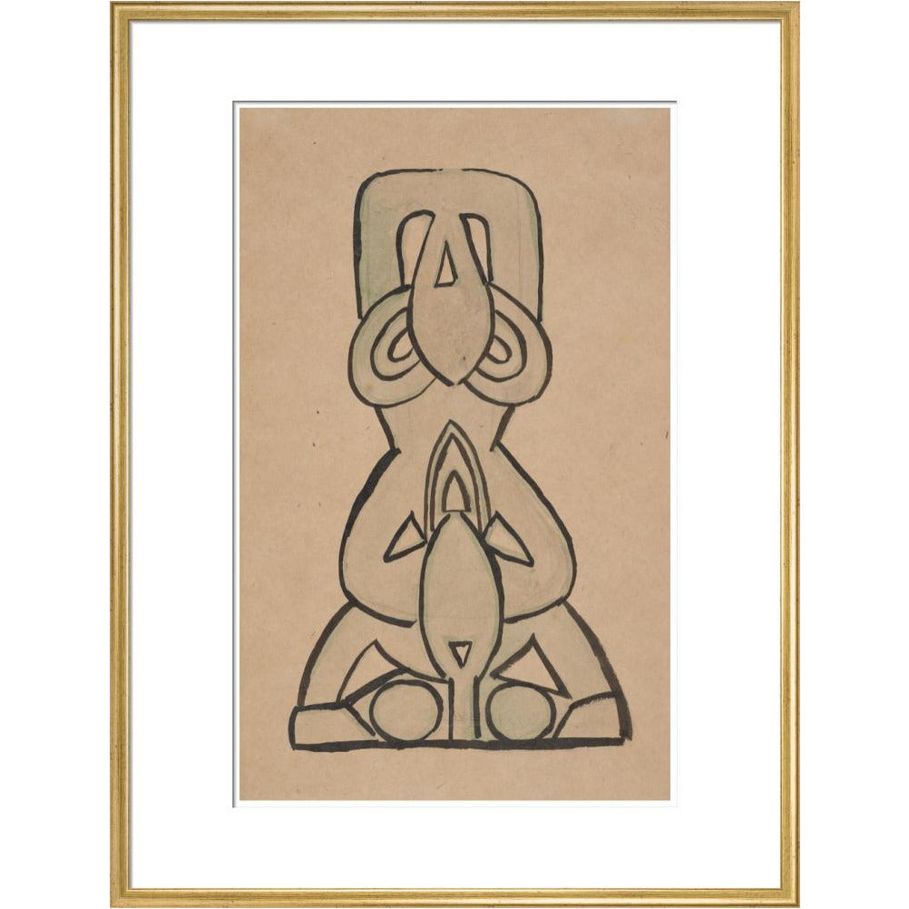 Design for 'Door-Knocker' - Art print