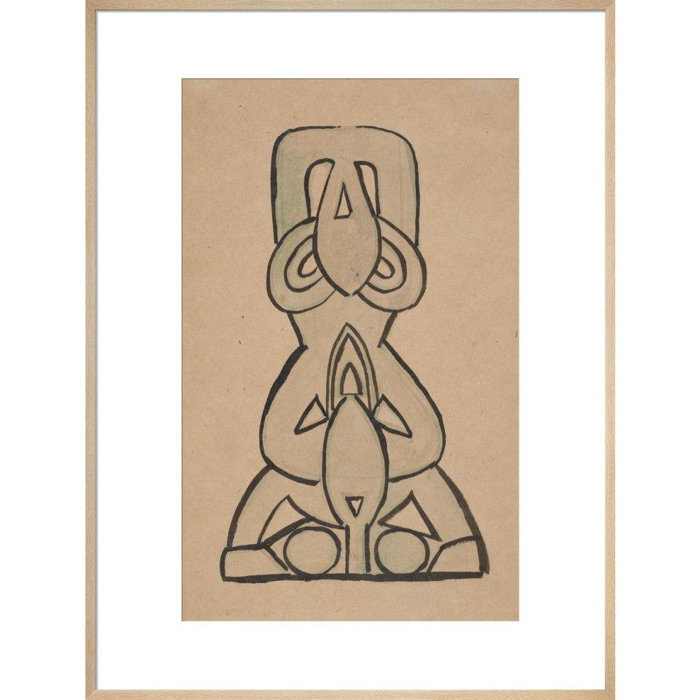 Design for 'Door-Knocker' - Art print