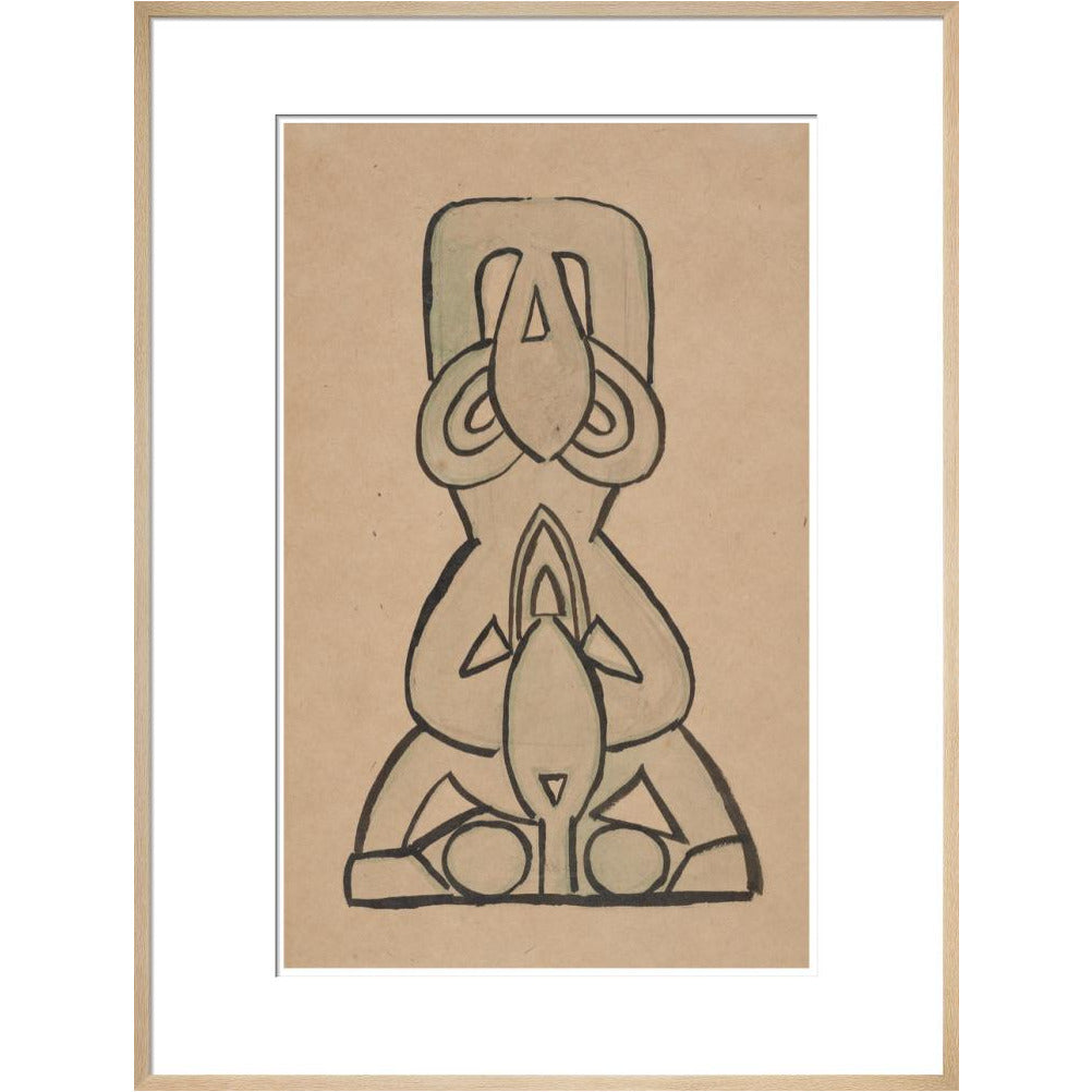 Design for 'Door-Knocker' - Art print