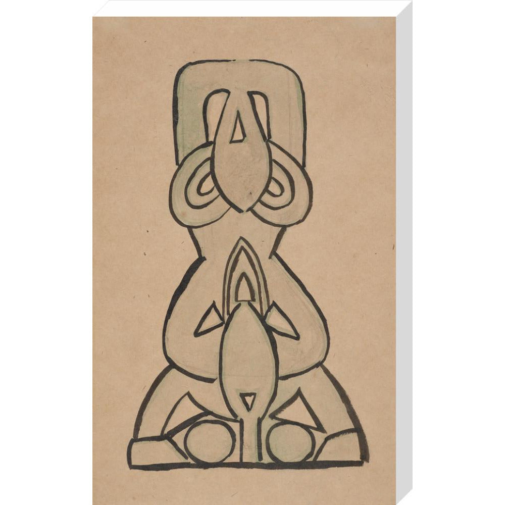 Design for 'Door-Knocker' - Art print