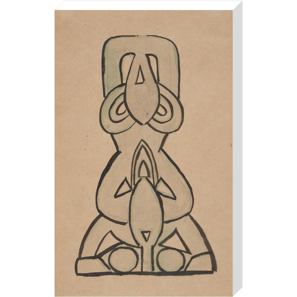 Design for 'Door-Knocker' - Art print