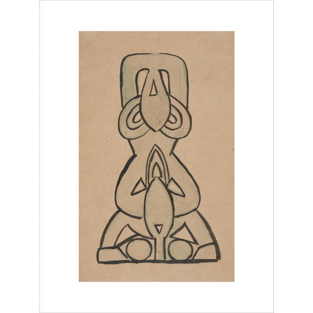 Design for 'Door-Knocker' - Art print