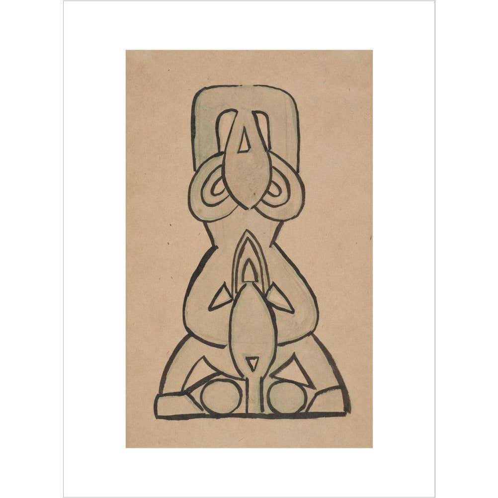 Design for 'Door-Knocker' - Art print
