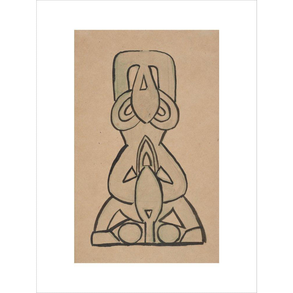 Design for 'Door-Knocker' - Art print