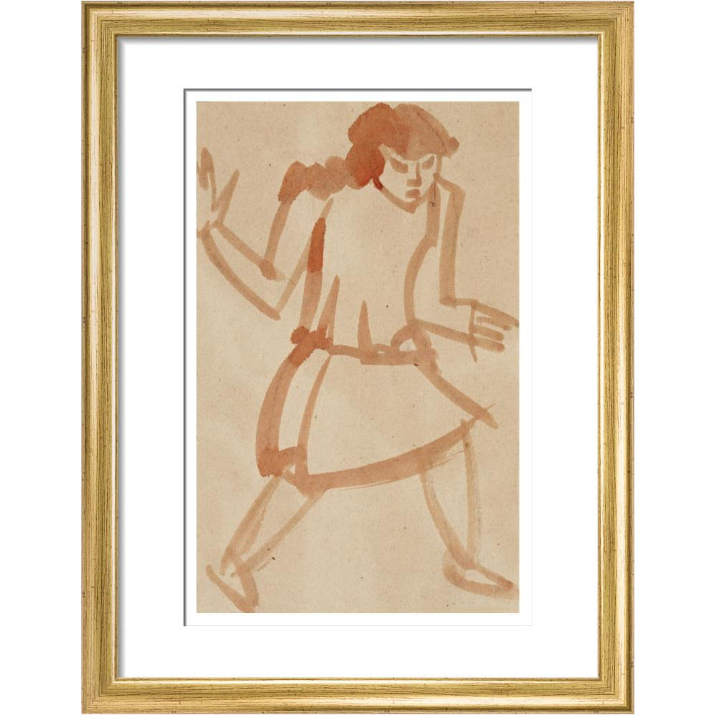 Girl - Art print
