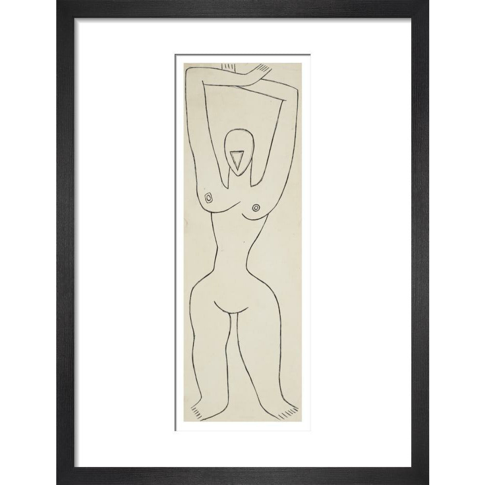 Female nude - Art print