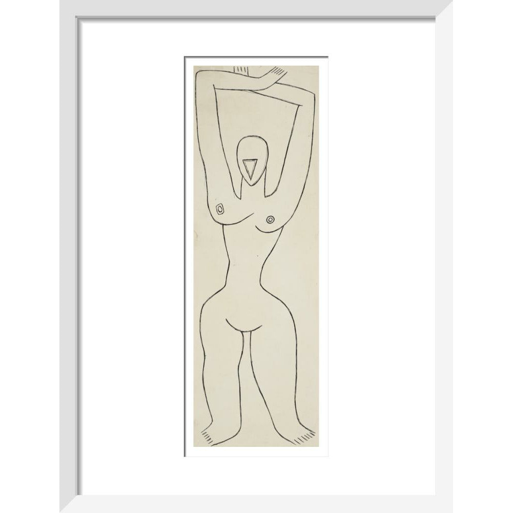 Female nude - Art print