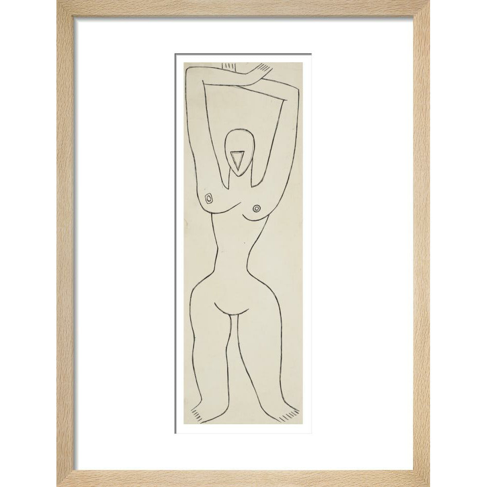 Female nude - Art print