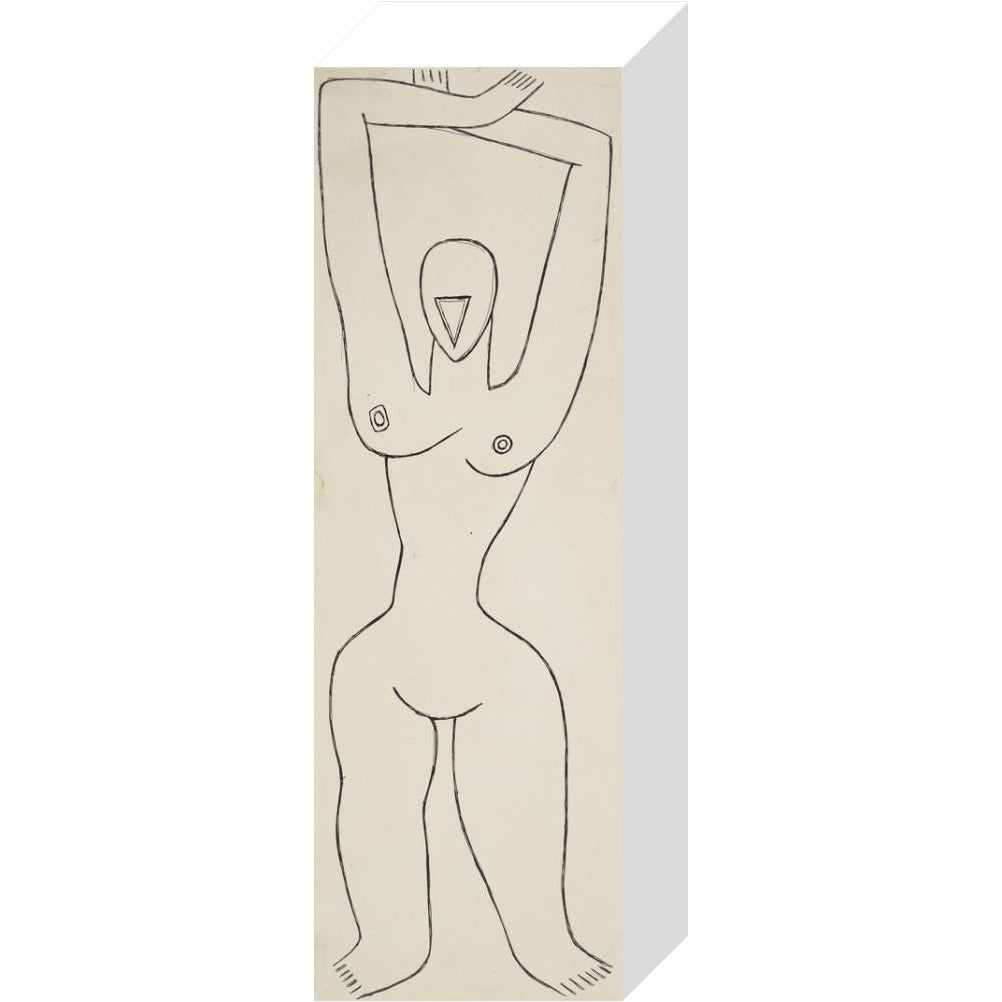 Female nude - Art print