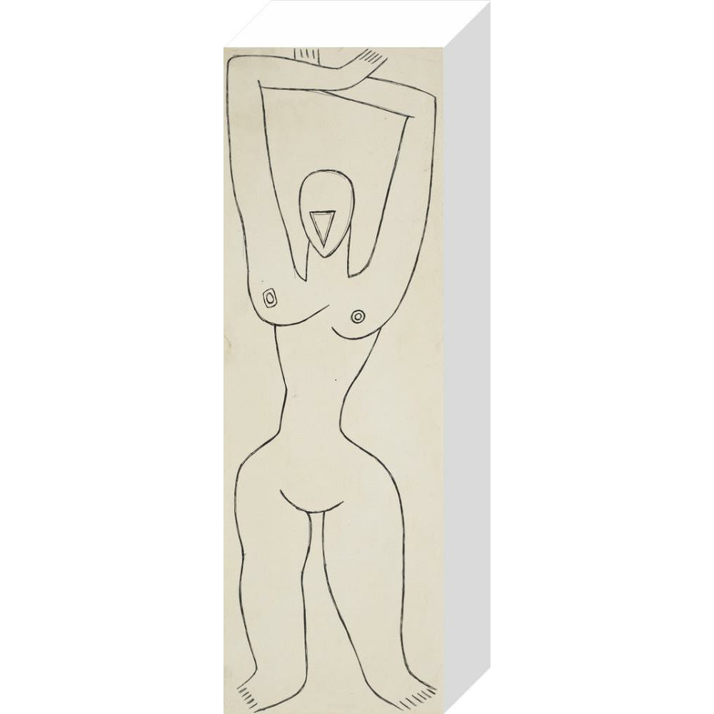 Female nude - Art print