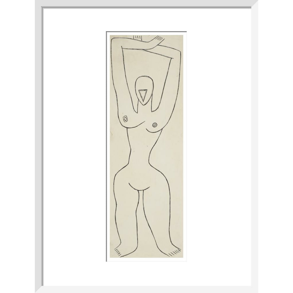 Female nude - Art print