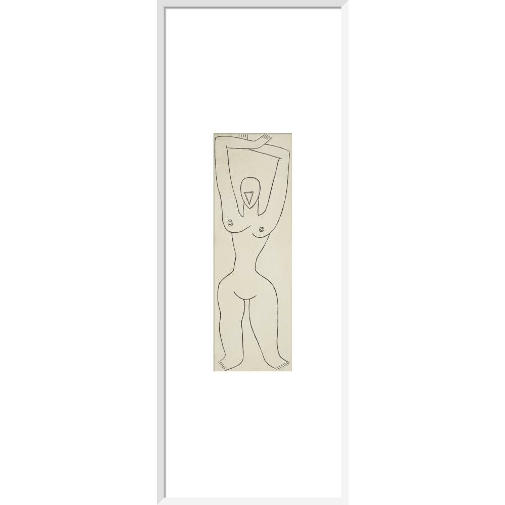 Female nude - Art print