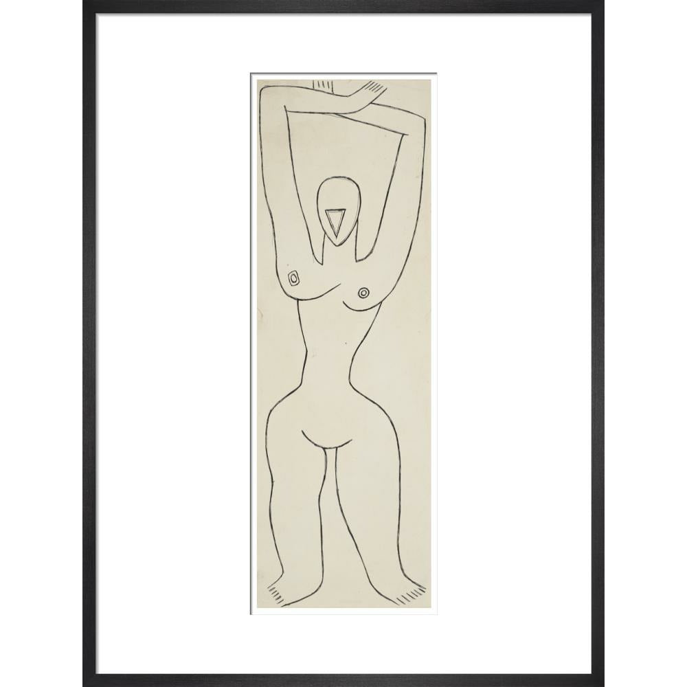 Female nude - Art print