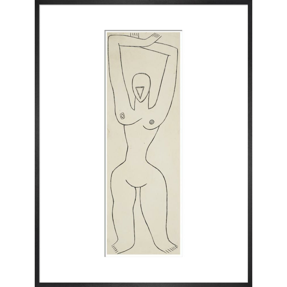 Female nude - Art print