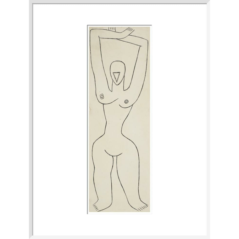 Female nude - Art print