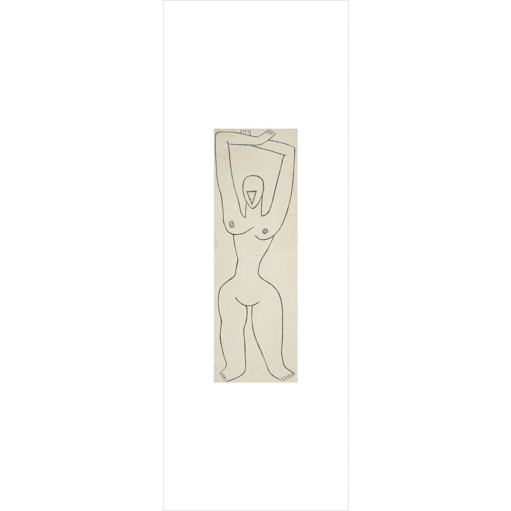 Female nude - Art print
