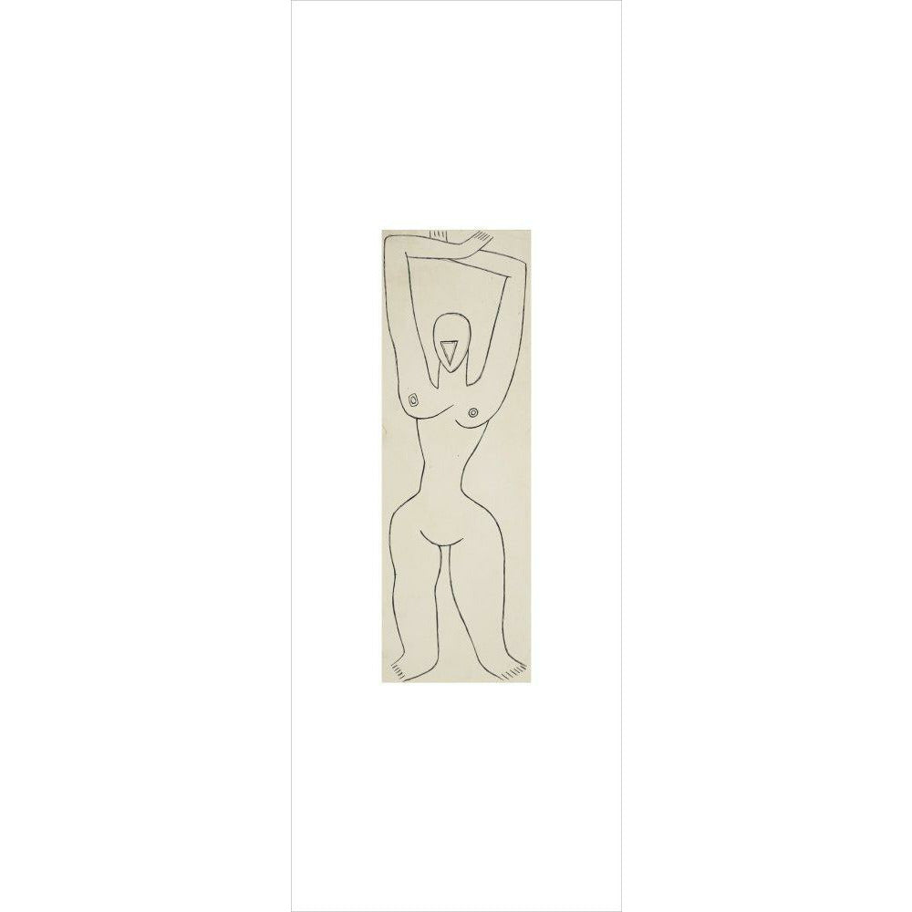 Female nude - Art print