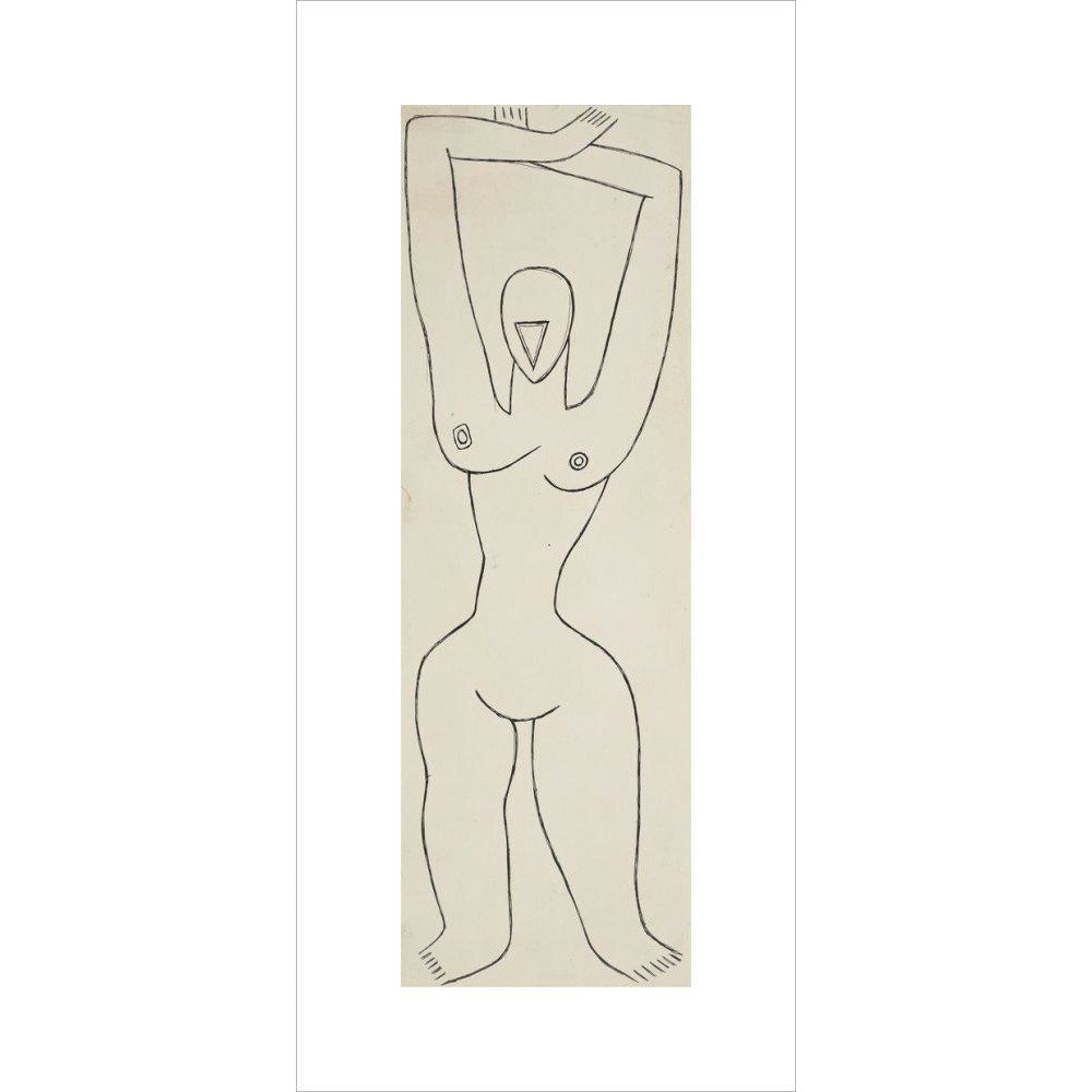 Female nude - Art print