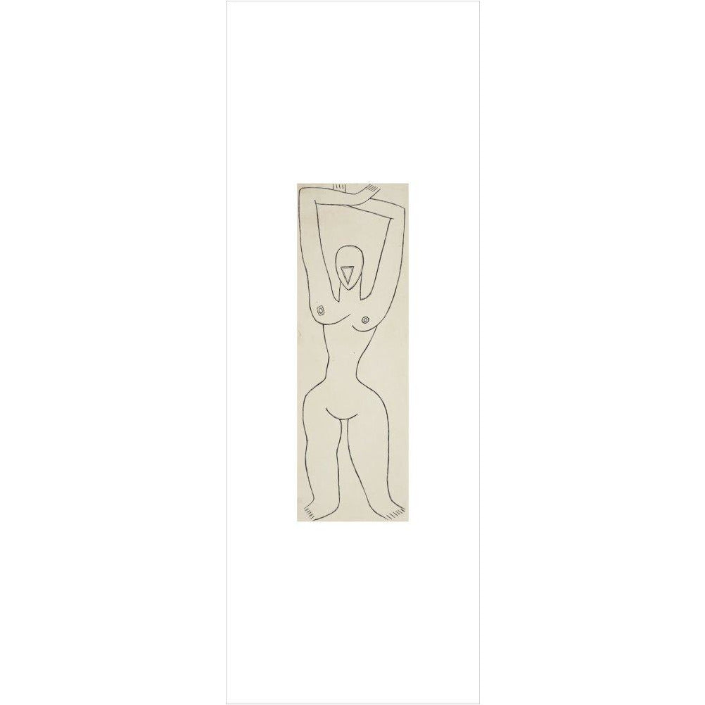 Female nude - Art print