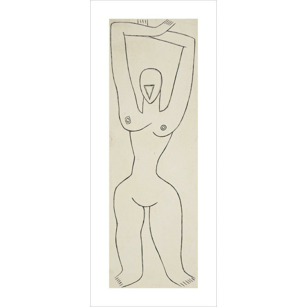 Female nude - Art print