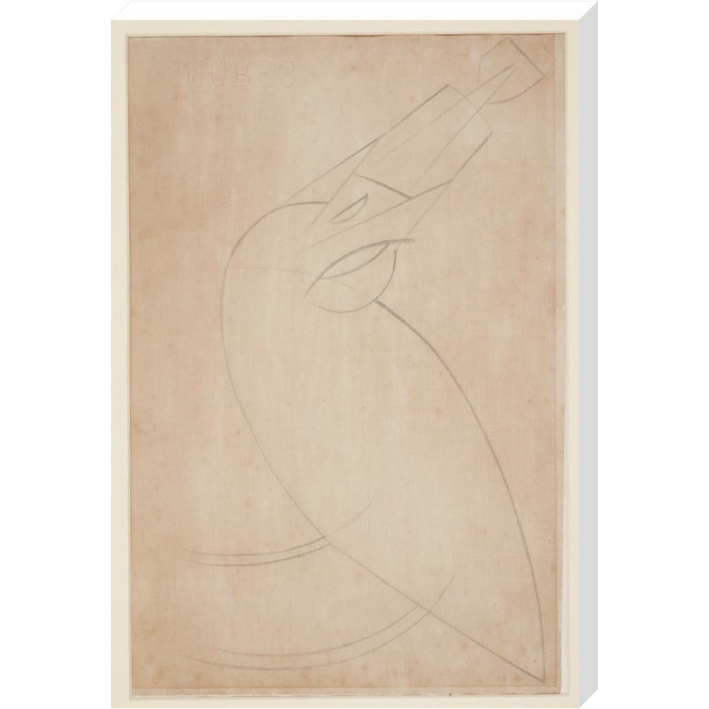 Sketch for 'Bird Swallowing a Fish' - Art print