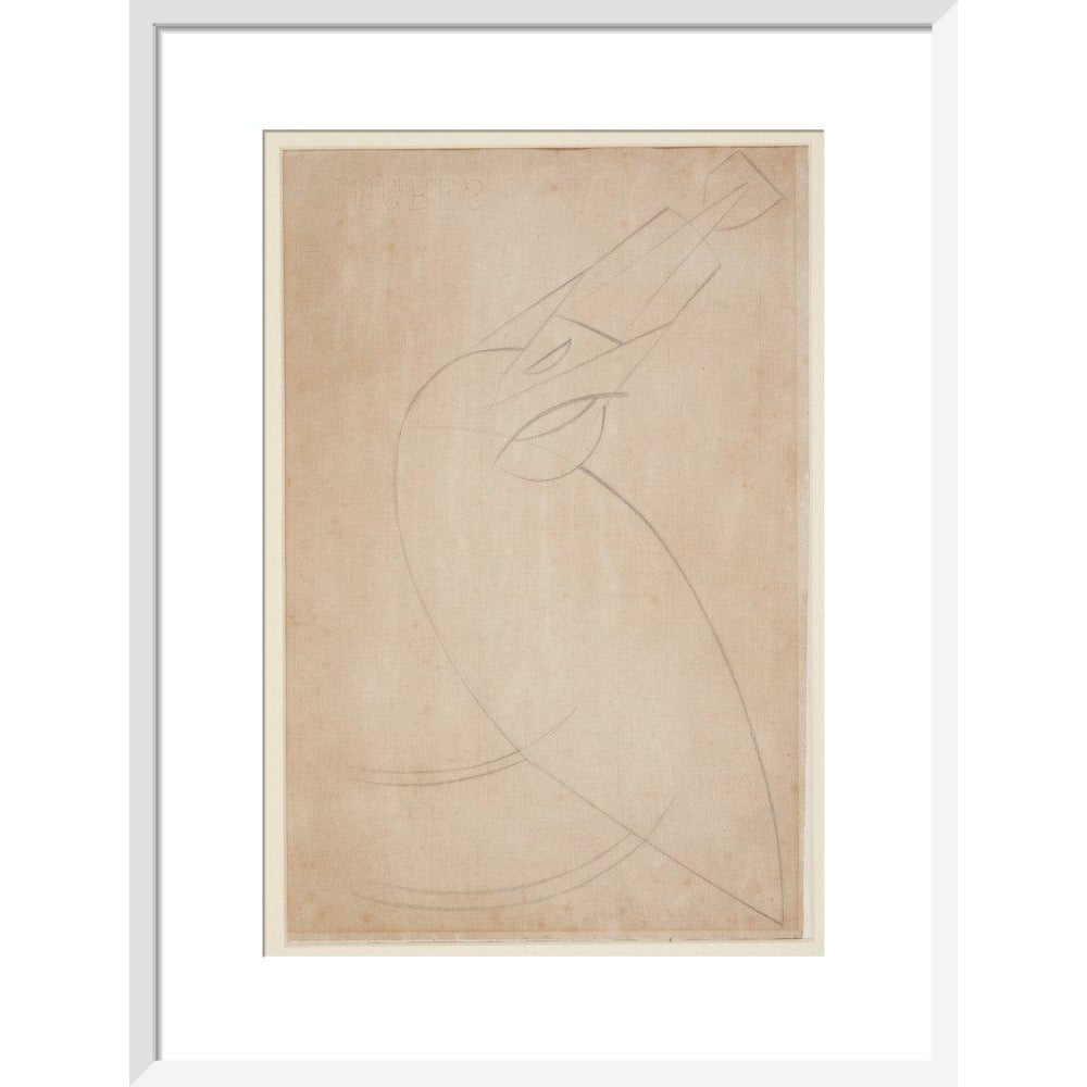 Sketch for 'Bird Swallowing a Fish' - Art print