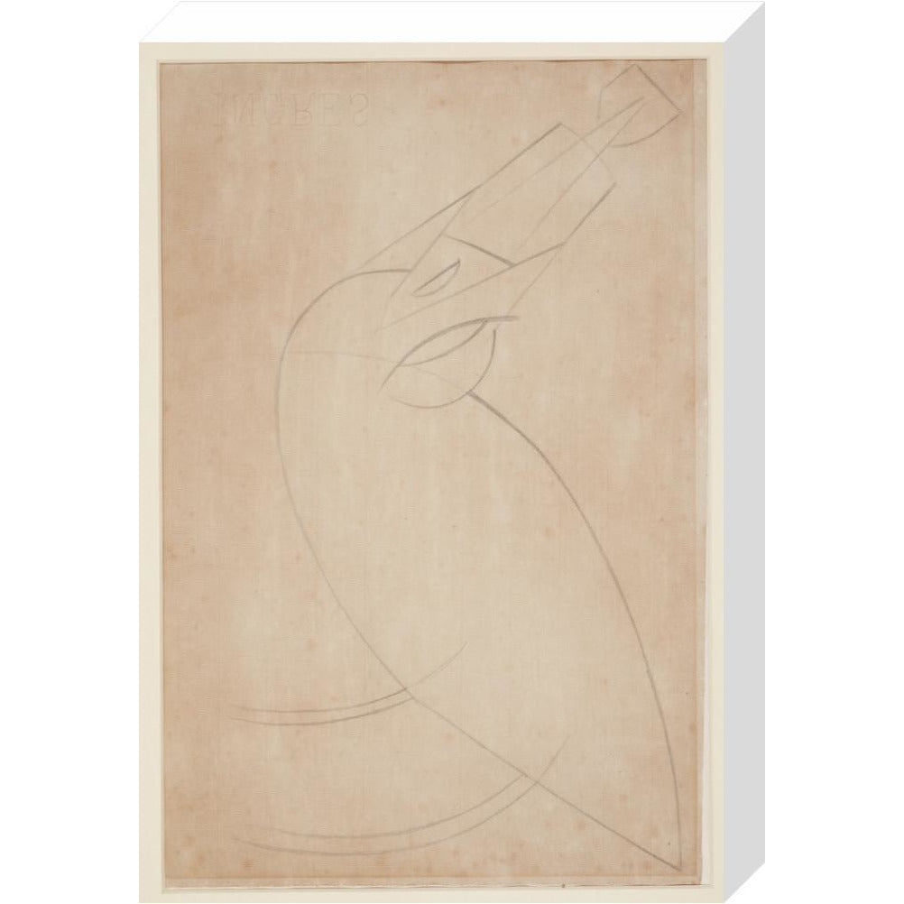 Sketch for 'Bird Swallowing a Fish' - Art print