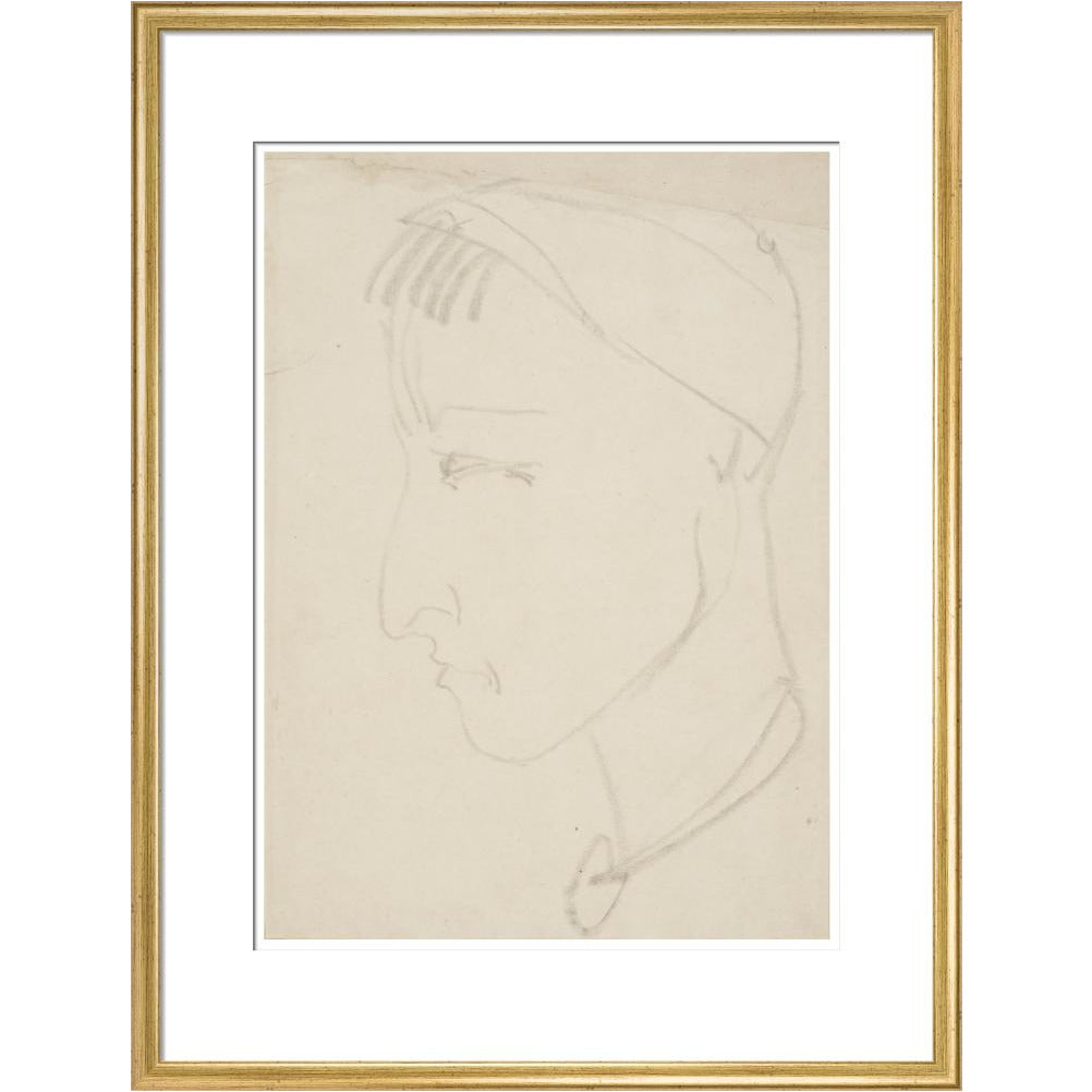 Head of a boy - Art print