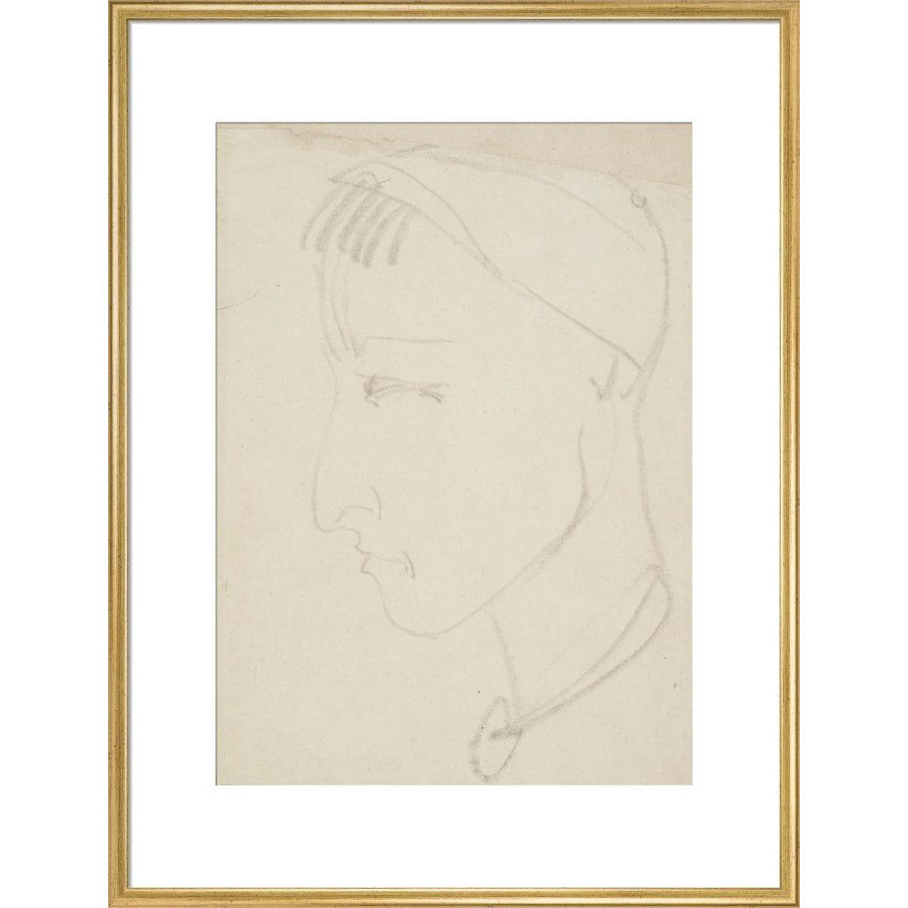 Head of a boy - Art print