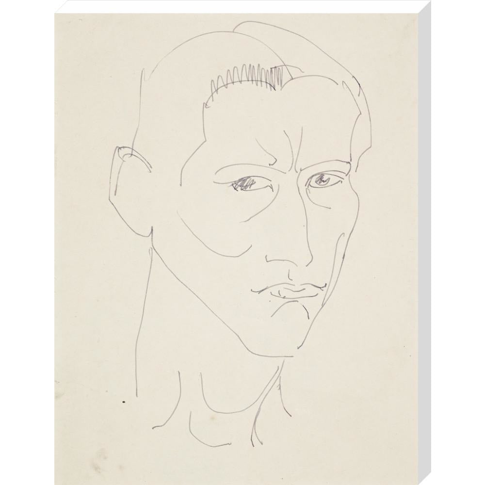 Self-portrait by Henri Gaudier-Brzeska - Art print
