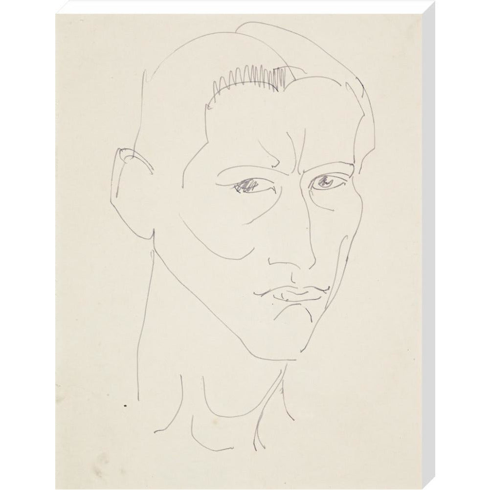 Self-portrait by Henri Gaudier-Brzeska - Art print