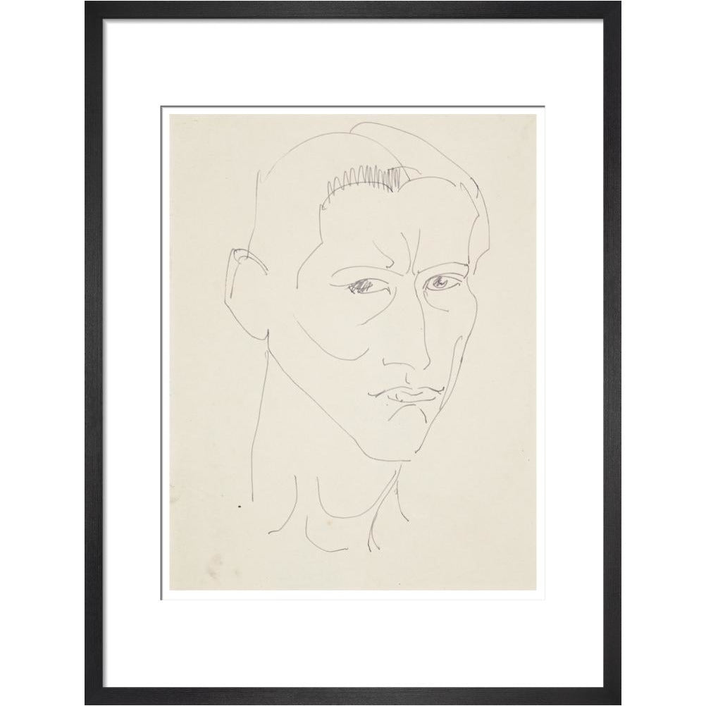 Self-portrait by Henri Gaudier-Brzeska - Art print