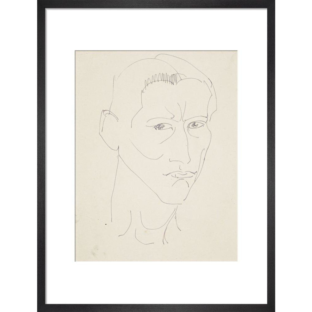 Self-portrait by Henri Gaudier-Brzeska - Art print