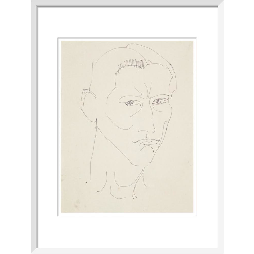 Self-portrait by Henri Gaudier-Brzeska - Art print
