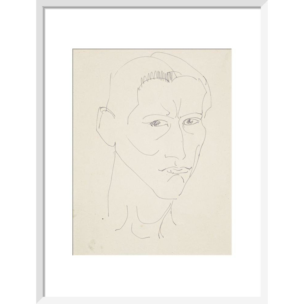 Self-portrait by Henri Gaudier-Brzeska - Art print