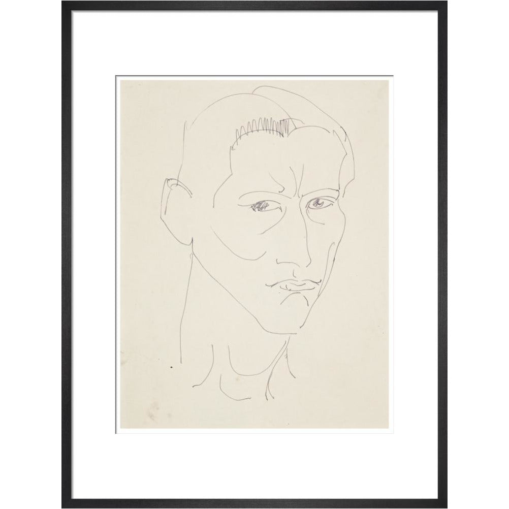 Self-portrait by Henri Gaudier-Brzeska - Art print