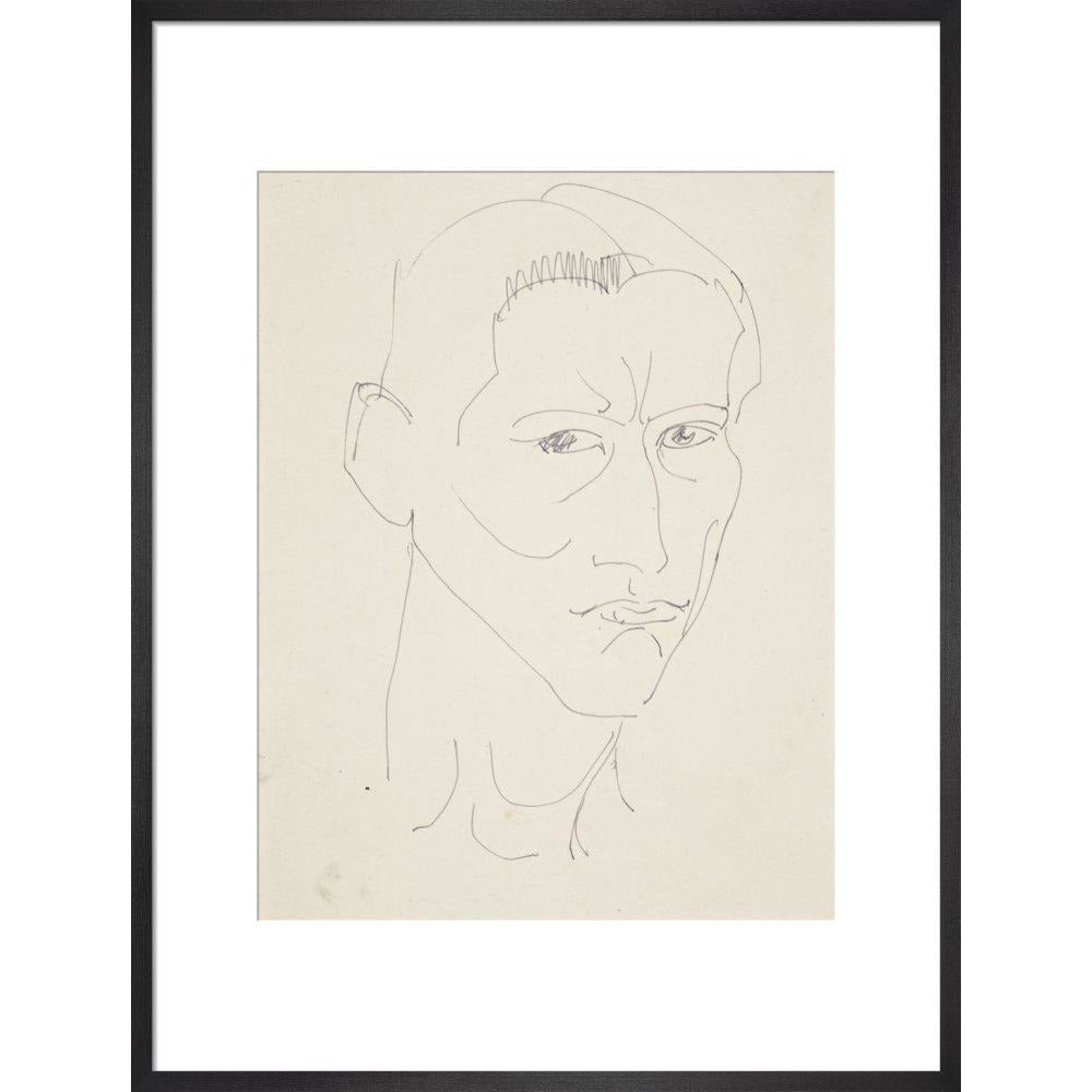 Self-portrait by Henri Gaudier-Brzeska - Art print