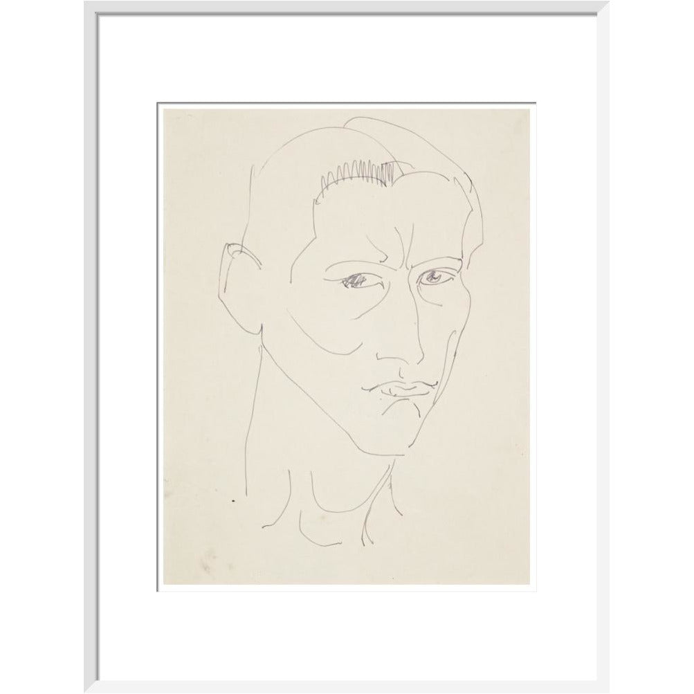 Self-portrait by Henri Gaudier-Brzeska - Art print