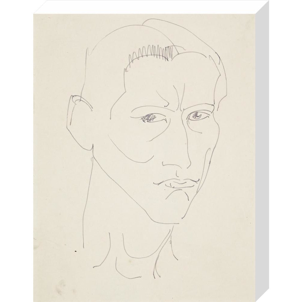 Self-portrait by Henri Gaudier-Brzeska - Art print