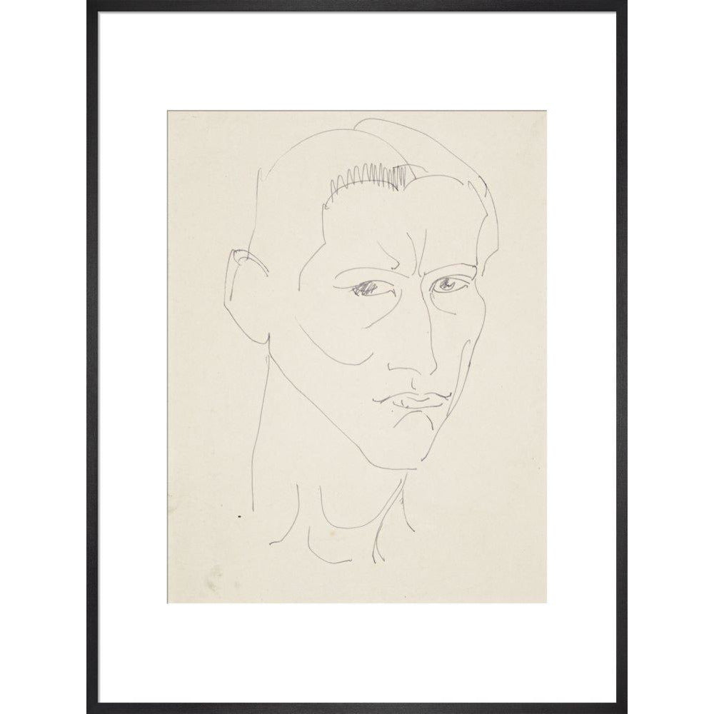 Self-portrait by Henri Gaudier-Brzeska - Art print