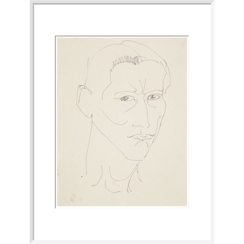 Self-portrait by Henri Gaudier-Brzeska - Art print