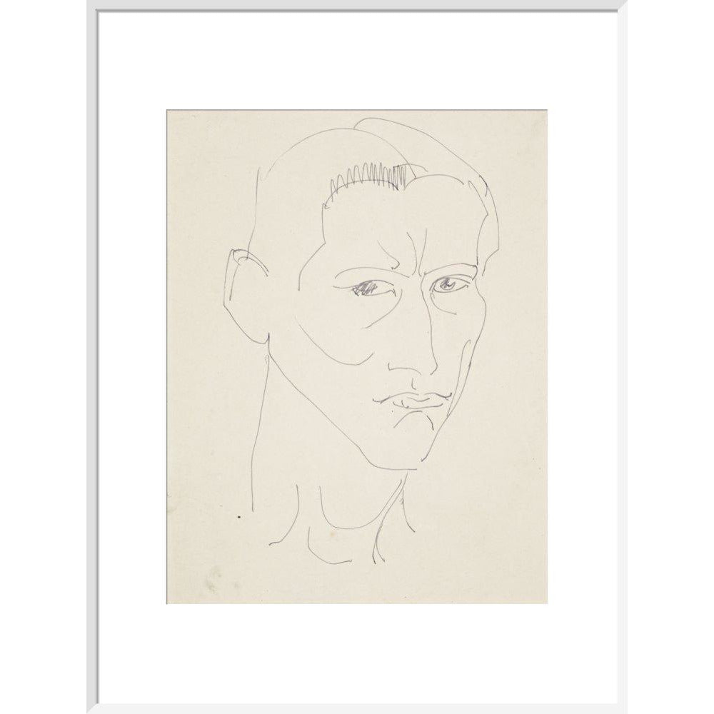 Self-portrait by Henri Gaudier-Brzeska - Art print