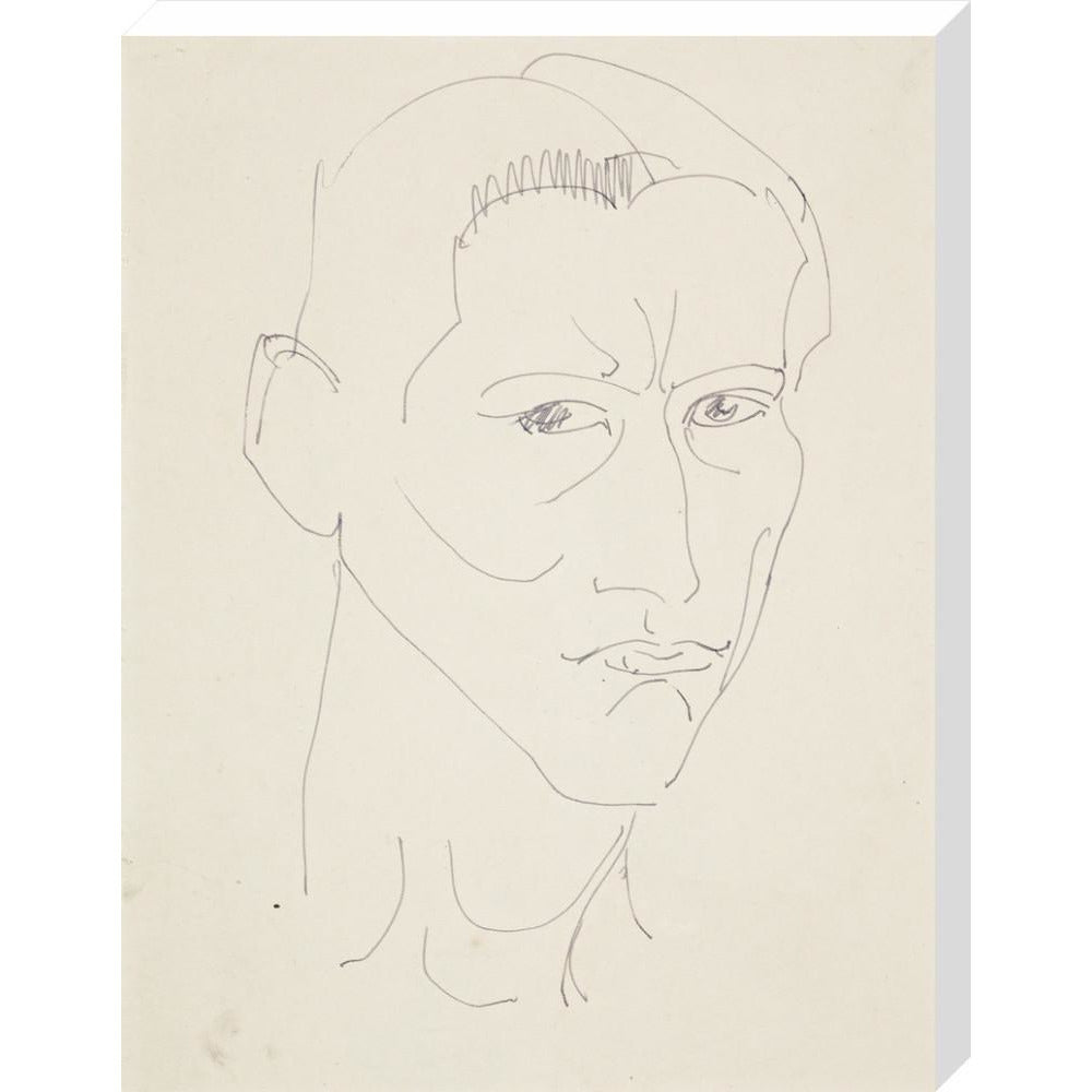Self-portrait by Henri Gaudier-Brzeska - Art print