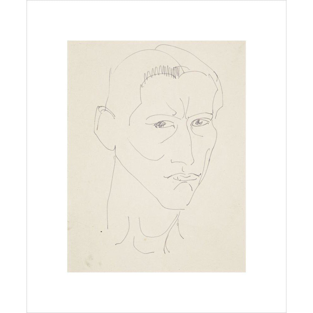 Self-portrait by Henri Gaudier-Brzeska - Art print