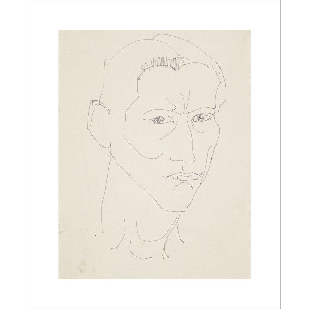 Self-portrait by Henri Gaudier-Brzeska - Art print