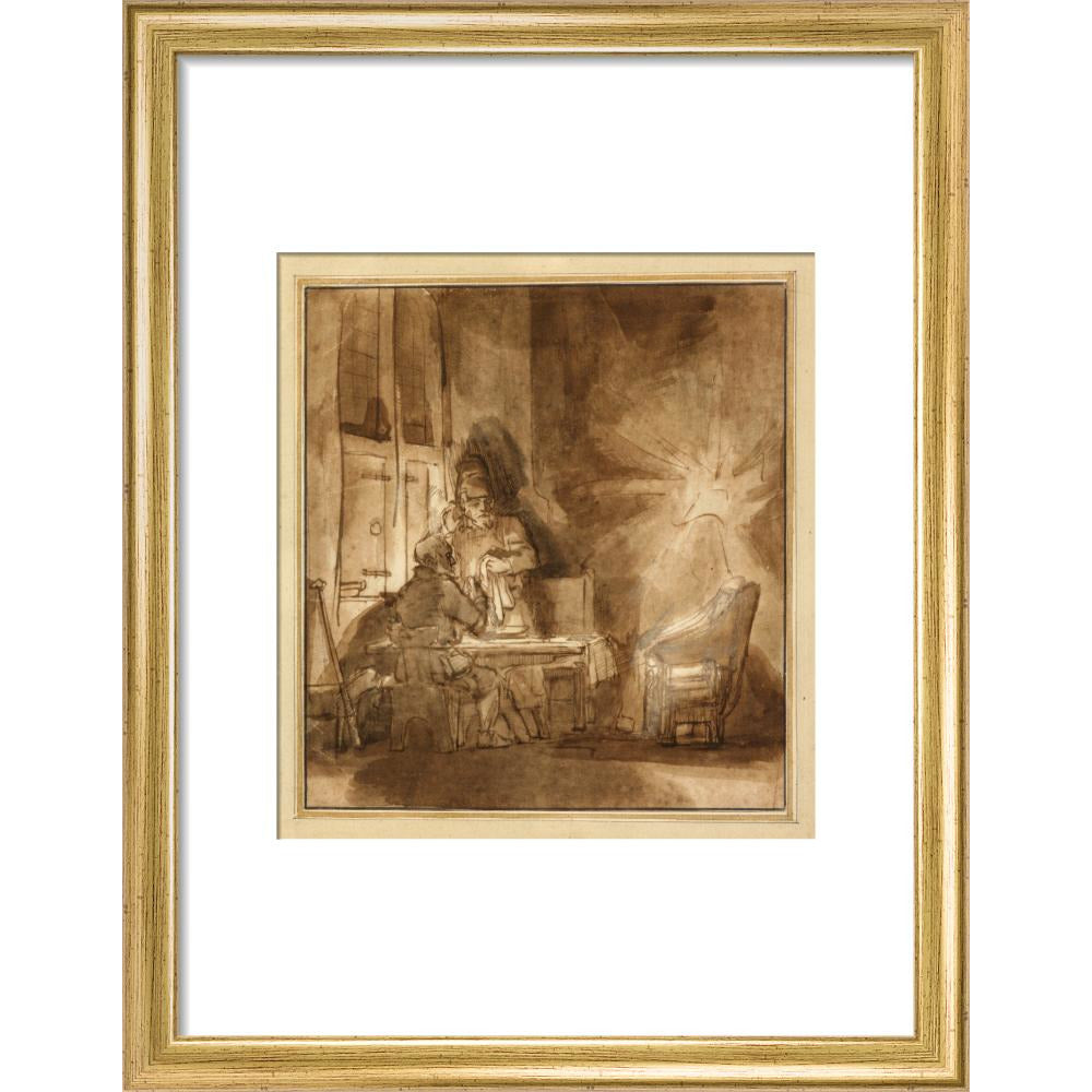 The Supper at Emmaus - Art print