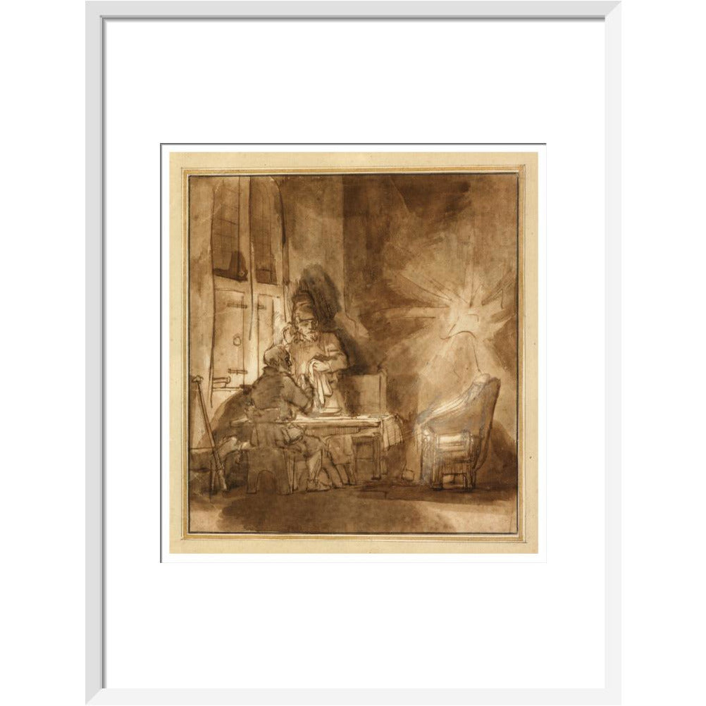 The Supper at Emmaus - Art print